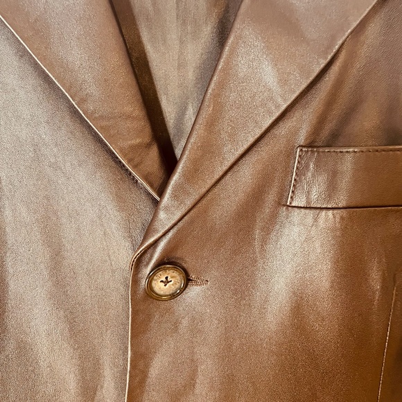 Adams Cuir (Leather) Collection Blazer - Made in France - Picture 4 of 16